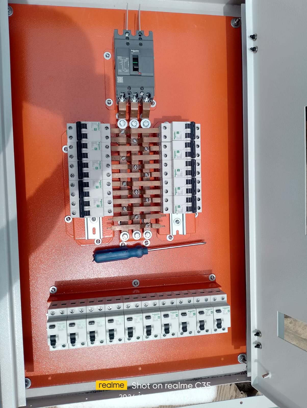 Tablero eléctrico de distribución